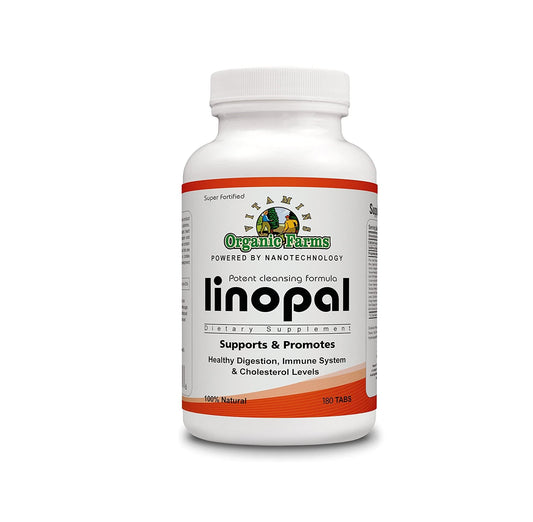 Linopal - 180 Tablets - Healthy Digestion, Immune System & Cholesterol Levels - 100% Natural Dietary Supplement