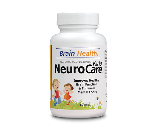 Brain Health Neuro Care Kids, memory support dietary supplement - 60 Tablets